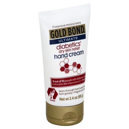 Image for Gold Bond Hand Cream, Fragrance Free, Diabetic's Dry Skin Relief,2.4oz from WELLNESS PHARMACY