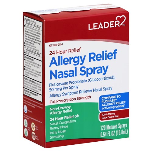 Image for Leader Nasal Spray, Allergy Relief,0.54oz from WELLNESS PHARMACY