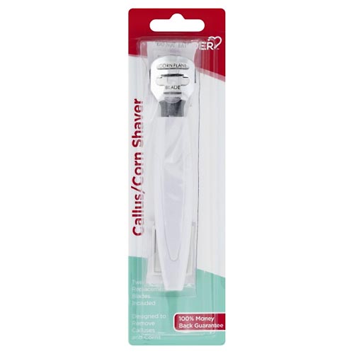 Image for Leader Callus/Corn Shaver,1ea from WELLNESS PHARMACY