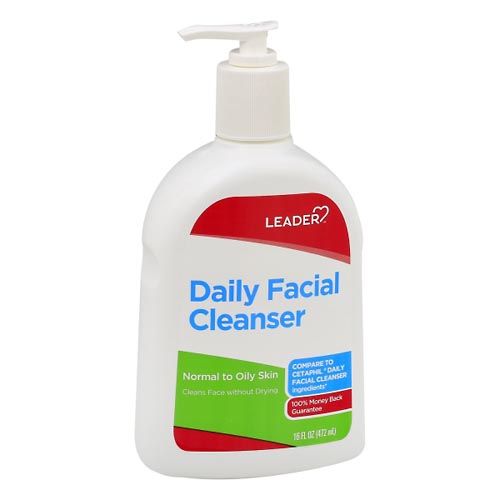Image for Leader Facial Cleanser, Daily,16oz from WELLNESS PHARMACY