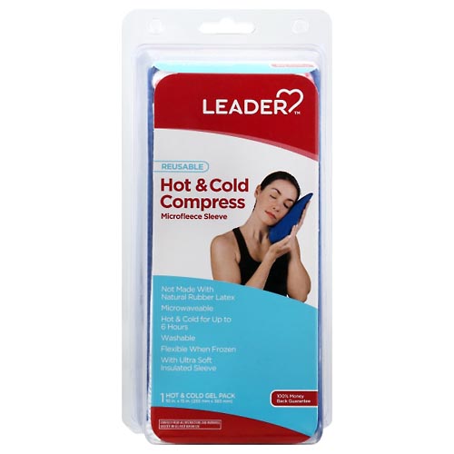 Image for Leader Hot & Cold Compress, Reusable,1ea from WELLNESS PHARMACY