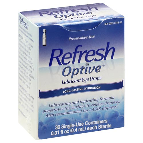 Image for Refresh Lubricant Eye Drops,30ea from WELLNESS PHARMACY