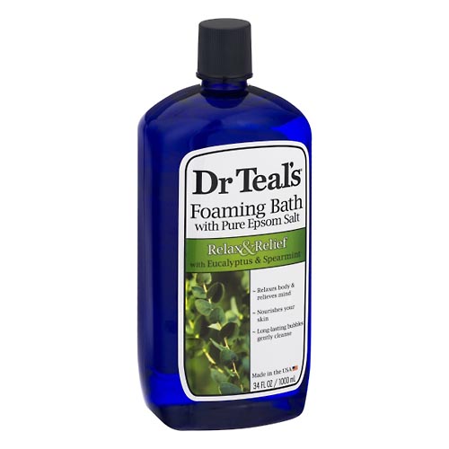 Image for Dr Teals Foaming Bath, Relax & Relief,34oz from WELLNESS PHARMACY